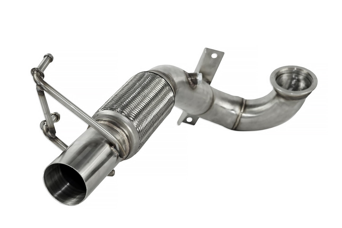 Downpipe para VW Golf VII R, Passat, Audi S3, Seat Leon Cupra, Skoda Superb – 2.0 TFSI/TSI EA888 - Imagen 4