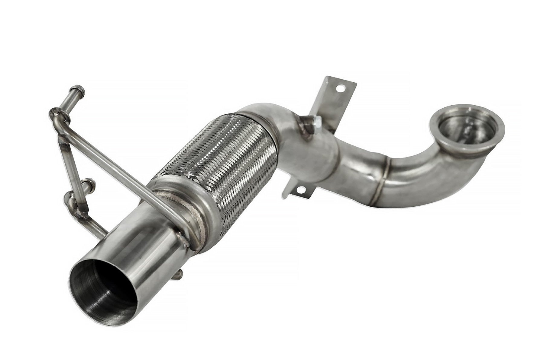 Downpipe para VW Golf VII R, Passat, Audi S3, Seat Leon Cupra, Skoda Superb – 2.0 TFSI/TSI EA888 - Imagen 4