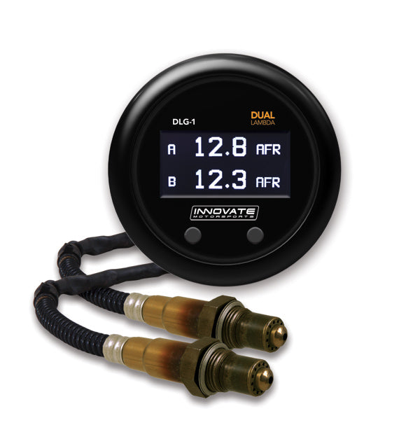 Medidor AFR DLG-1 Innovate de Doble Canal para 2 Sensores Lambda