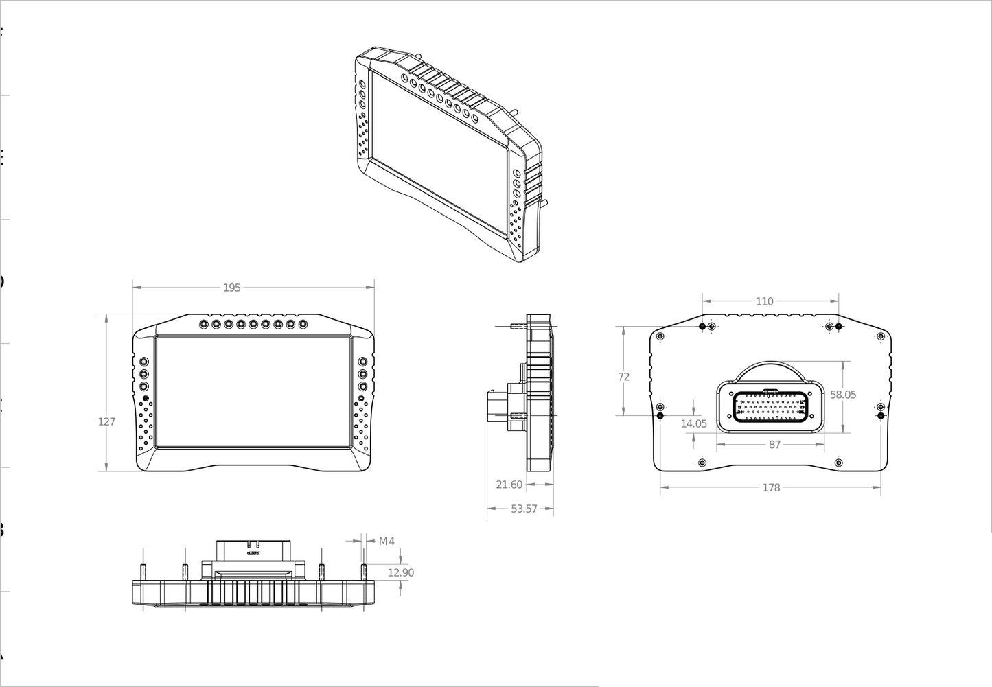 Ecumaster ADU 7'' Rev.2 - Imagen 2