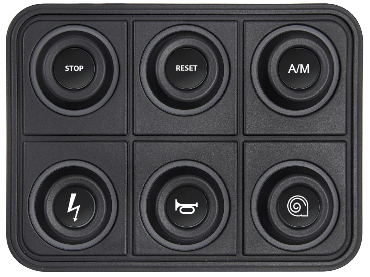 Teclado CAN Ecumaster de 6 Botones