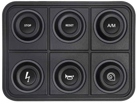 Teclado CAN Ecumaster de 6 Botones