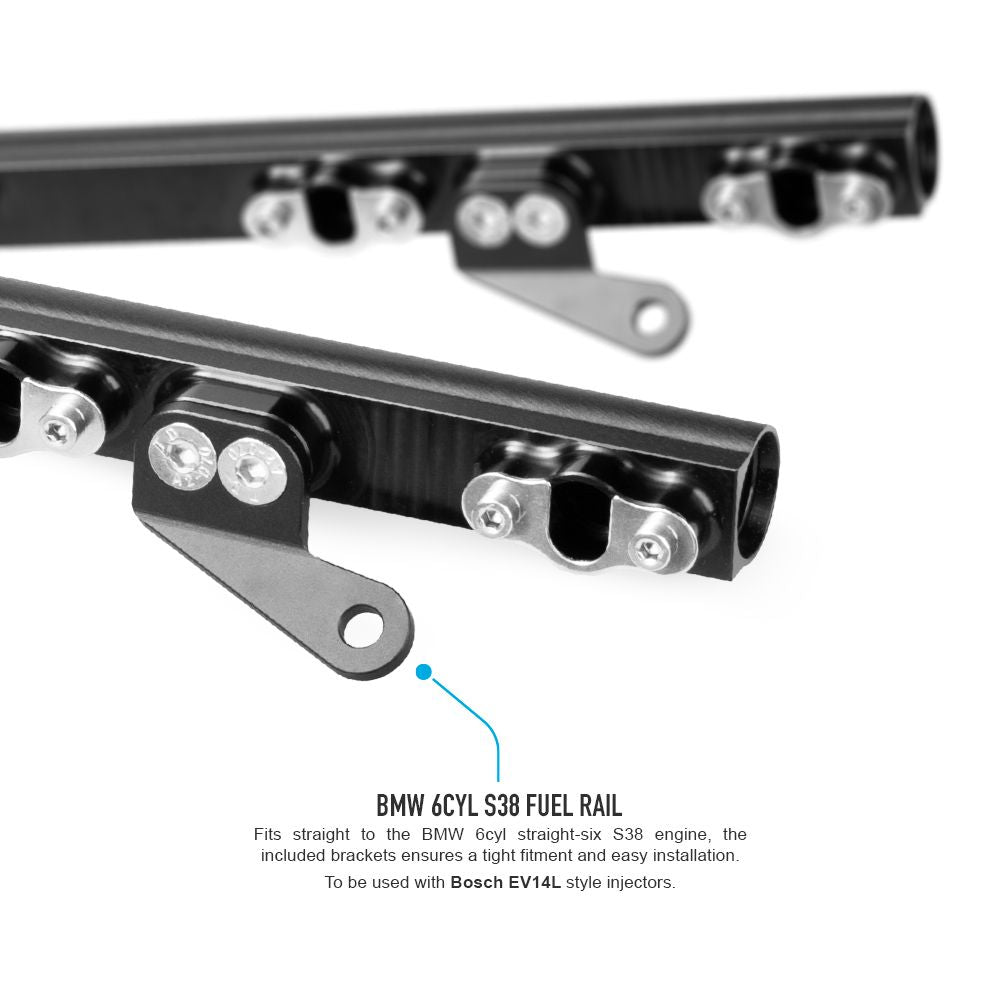 Rampa de Combustible Nuke Performance para BMW 6cil S38 - Imagen 2