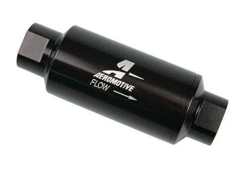 Aeromotive 12324 Filtro de Combustible Negro ORB-10 de 100 Micras