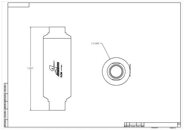 Aeromotive 12302 Filtro de Combustible Pro-Series 100 Micrones ORB-12 - Imagen 5