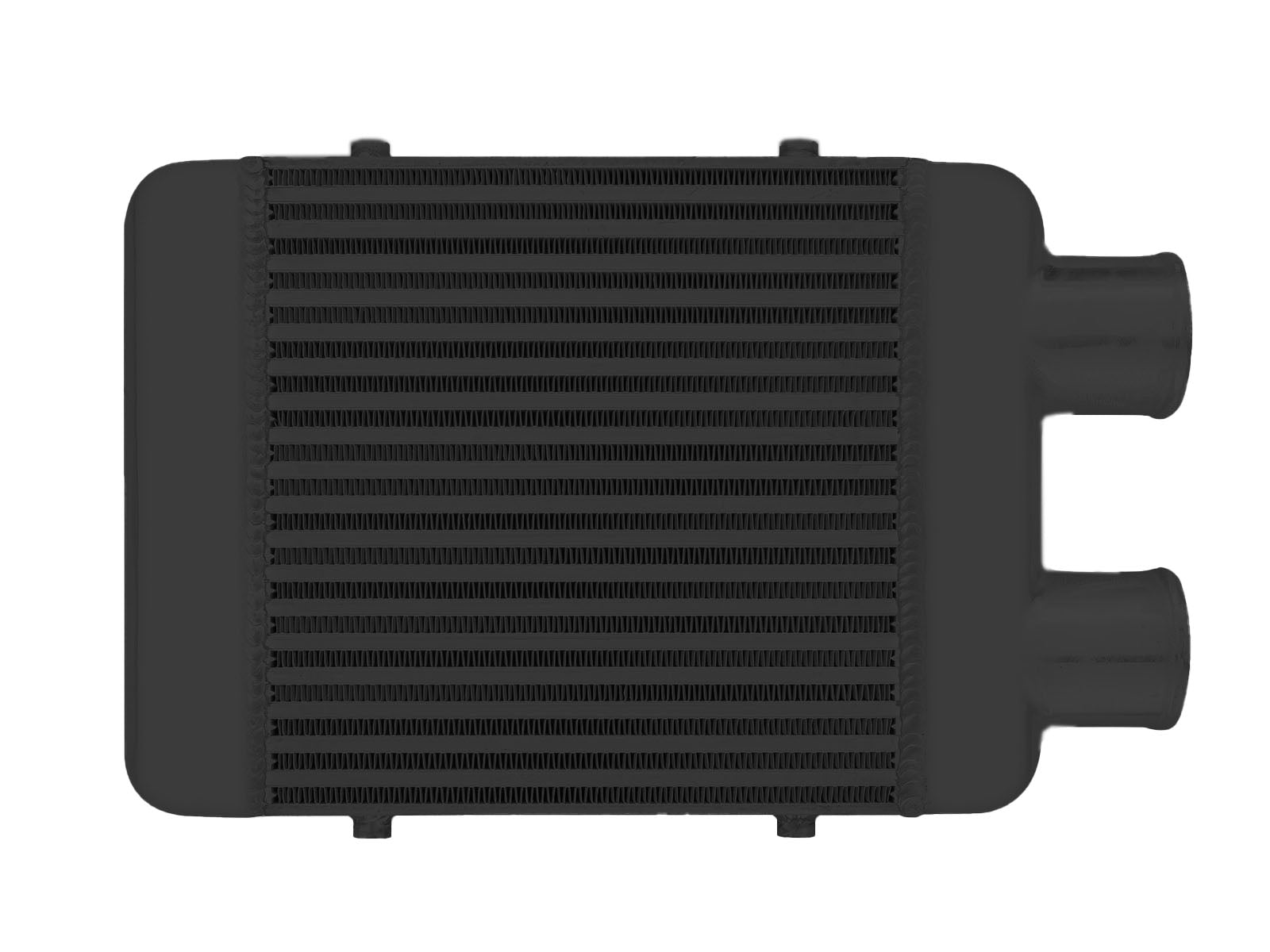 Intercooler 300x300x76mm Lateral Negro FMIC.EU - Imagen 2