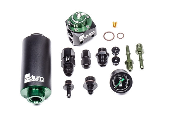 Kit Radium Engineering Regulador Presión Combustible y Filtro Microglass BMW E46 M3