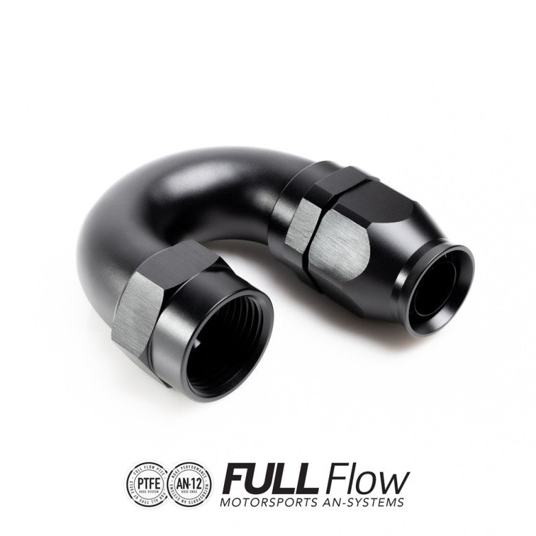 Nuke Performance Racor AN8 180º para Manguera PTFE Full Flow - Imagen 4