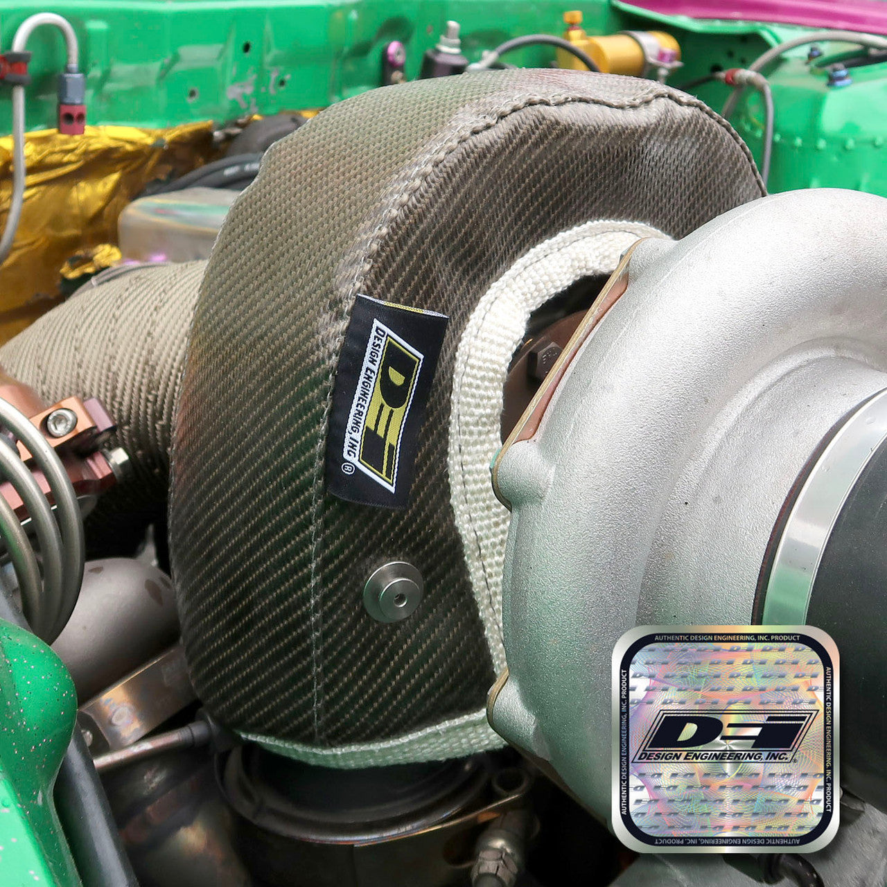 Protector/Manta de Turbo DEI-10244 T3 GEN-3 Titanio - Imagen 5