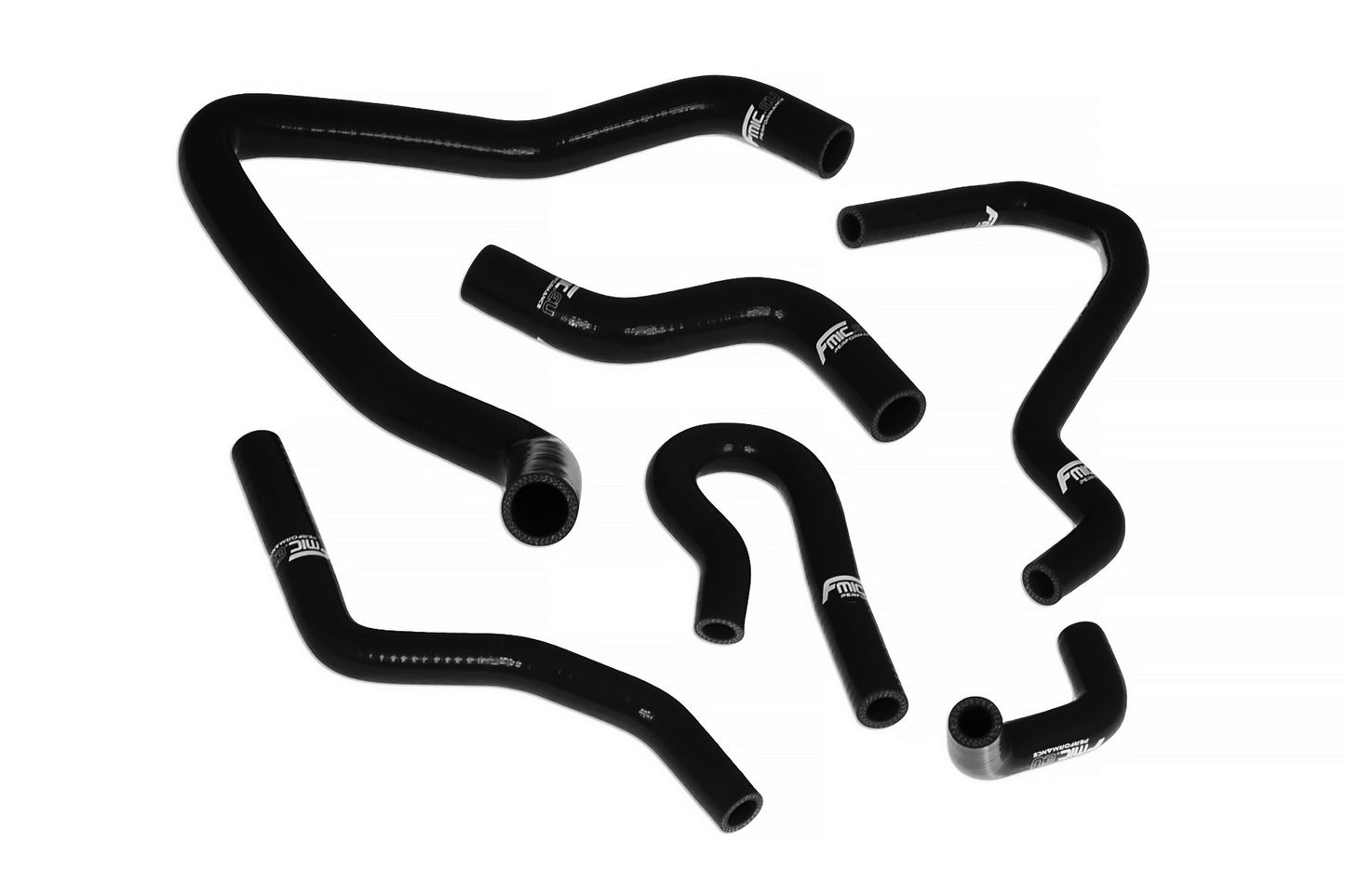 Kit de Manguitos de Refrigerante de Silicona FMIC.EU Honda Civic 1.6 SOHC D15 D16 EG EK - Negro