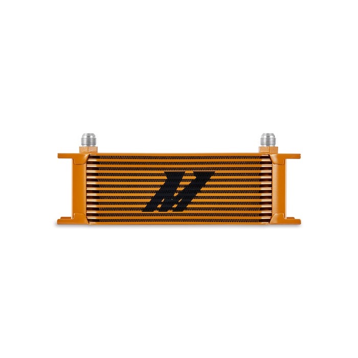 Radiador de Aceite Universal Mishimoto MMOC-13GD, 13 Filas, Gold - Imagen 4