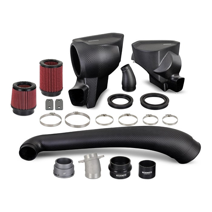 Mishimoto MMAI-G80-21CFM Admisión Alto Rendimiento BMW G8X M3/M4 21+ Fibra Carbono Mate - Imagen 9