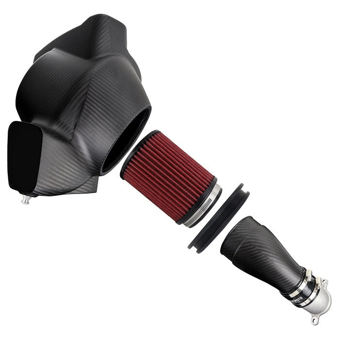 Mishimoto MMAI-G80-21CFM Admisión Alto Rendimiento BMW G8X M3/M4 21+ Fibra Carbono Mate - Imagen 4