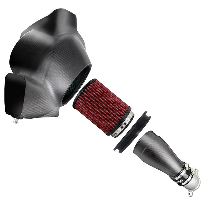 Mishimoto MMAI-G80-21CFG Admisión Alto Rendimiento Carbono Brillo BMW G8X M3/M4 21+ - Imagen 5