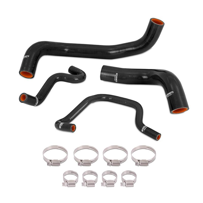 Manguitos de Refrigerante de Silicona Mishimoto MMHOSE-Q50-16BK Infiniti Q50/Q60 3.0T 16+ Negro
