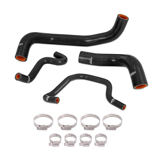 Manguitos de Refrigerante de Silicona Mishimoto MMHOSE-Q50-16BK Infiniti Q50/Q60 3.0T 16+ Negro