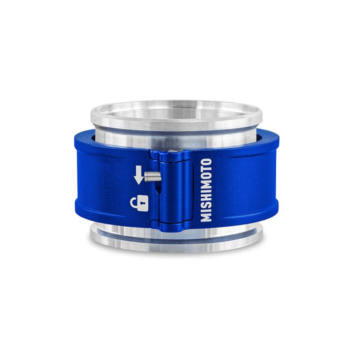 Mishimoto MMCLAMP-QD-25BL Abrazadera de Liberación Rápida 2.5" Azul - Imagen 2