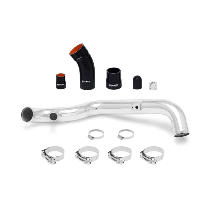 Mishimoto MMICP-FIST-14CP Charge Pipes Intercooler Lado Frío Ford Fiesta ST 14-19 Pulido