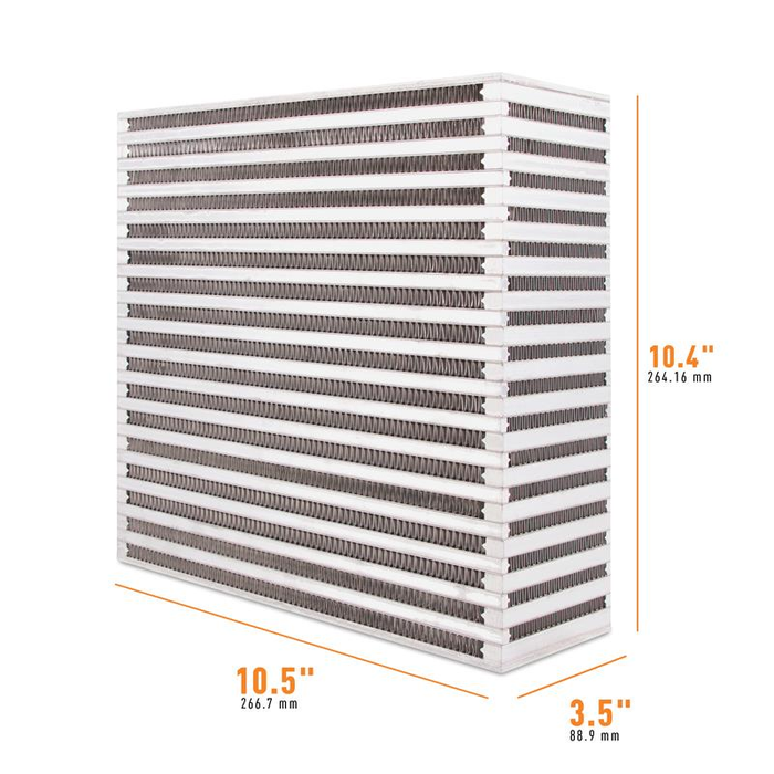 Núcleo Intercooler Mishimoto MMUIC-21 Universal Barras/Placas 267x264x89mm - Imagen 2