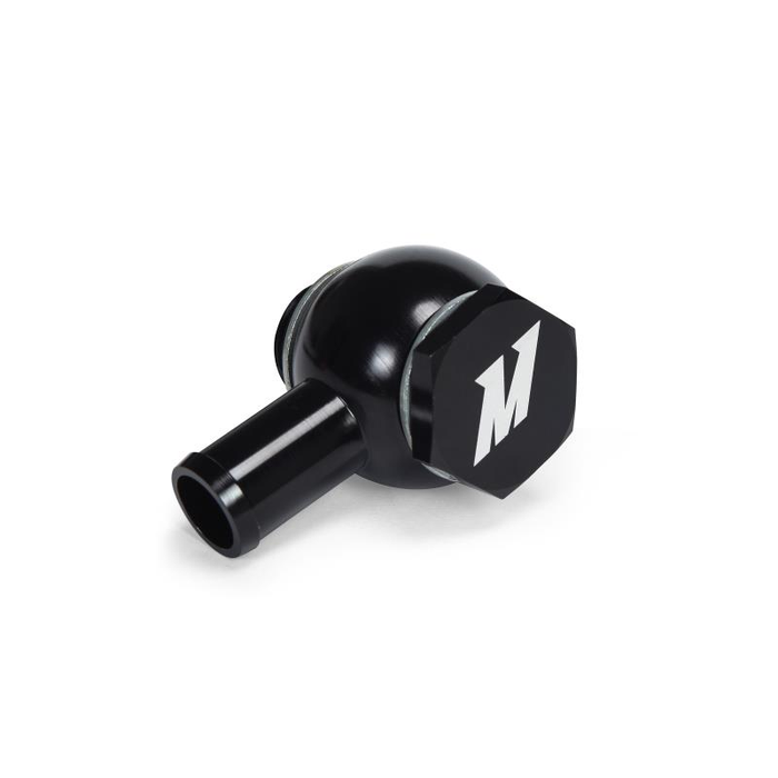 Mishimoto MMBB-STBK Racor Banjo con Tornillo M20 Recto Negro - Imagen 2