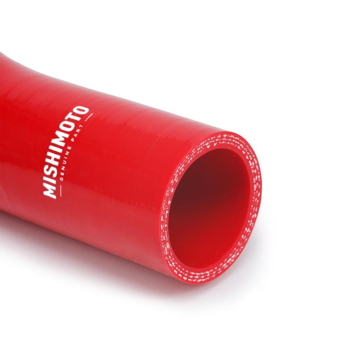 Manguitos de Radiador de Silicona Mishimoto MMHOSE-WR6-12RD para Jeep Wrangler JK 3.6L 12-18 Rojo