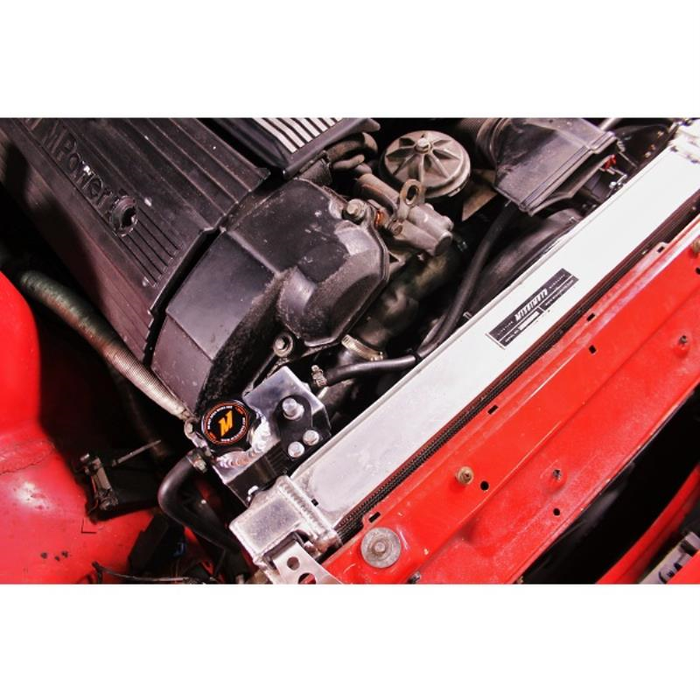 Vaso de Expansión Mishimoto MMRT-E36-92EBK para BMW E36 3-Series 92-99 Negro Rugoso - Imagen 5