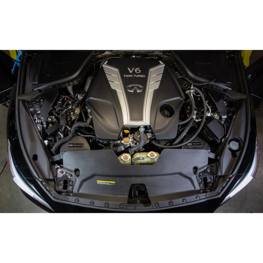 Mishimoto MMBCC-Q50-16PBE Catch Can Baffled Infiniti Q50/Q60 3.0T 16+