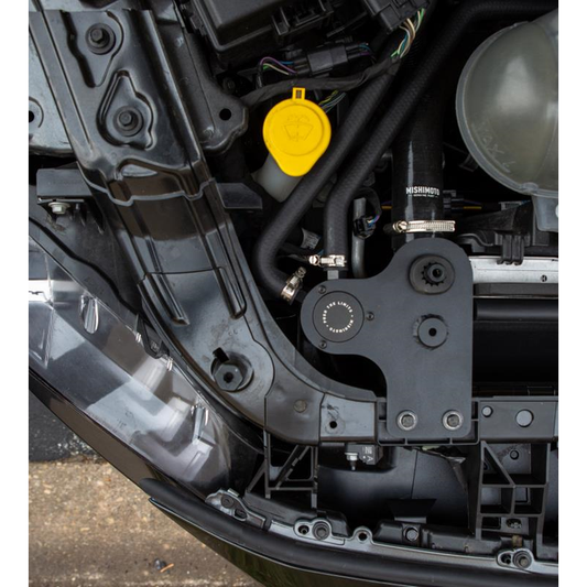 Mishimoto MMBCC-MUS8-18PBE Catch Can Baffled Para Ford Mustang GT 18+