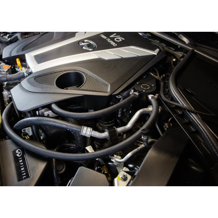 Mishimoto MMBCC-Q50-16PBE Catch Can Baffled Infiniti Q50/Q60 3.0T 16+ - Imagen 4