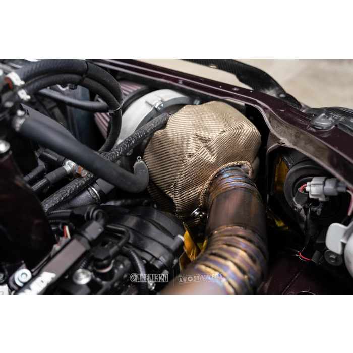 Manta Turbo Mishimoto MMHP-TB-T3 Titanio T3 - Imagen 9