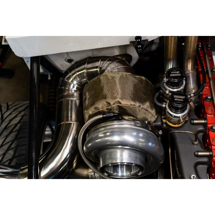 Manta Turbo Mishimoto MMHP-TB-T3 Titanio T3 - Imagen 2