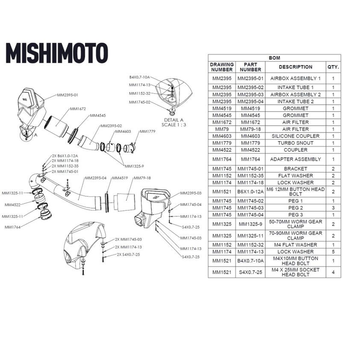Admisión de Alto Rendimiento Mishimoto MMAI-G80-21 para BMW G8X M3/M4 21+ - Imagen 15