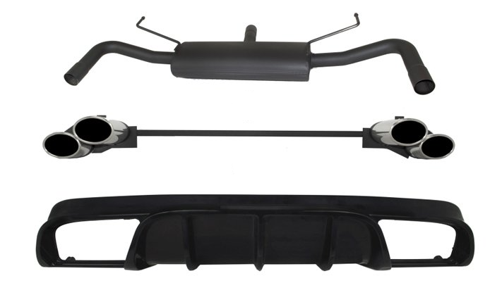 Escape Deportivo con Silenciador para ALFA ROMEO Giulietta 10-16