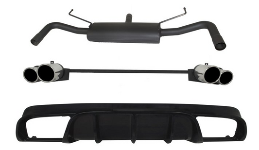 Escape Deportivo con Silenciador para ALFA ROMEO Giulietta 10-16