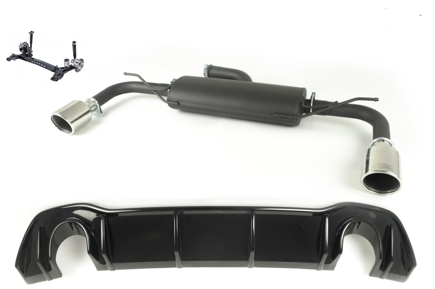Escape Deportivo con Silenciador para VOLKSWAGEN GOLF VIII 2019 HATCHBACK
