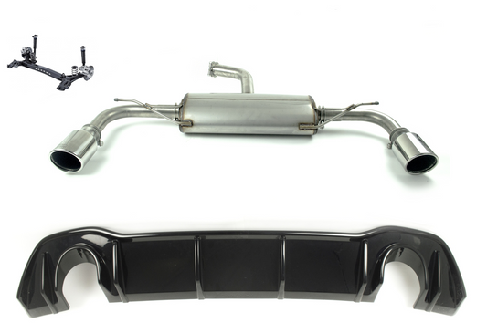 Escape Deportivo con Silenciador para VOLKSWAGEN GOLF VIII 2019 Hatchback