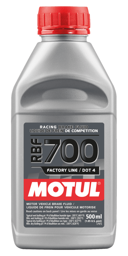 MOTUL RACING BRAKE FLUID 700 0.5L HIGH PERFORMANCE