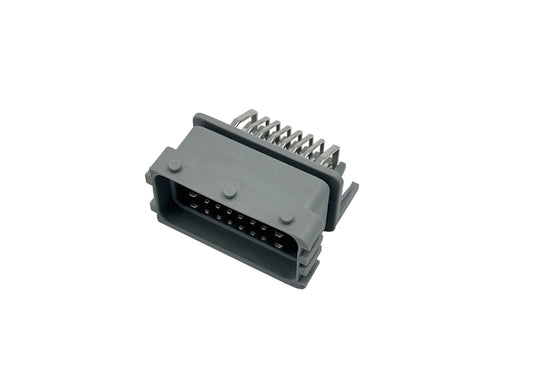 Conector GK-B 24P Acodado; 24P; Gris Ecumaster