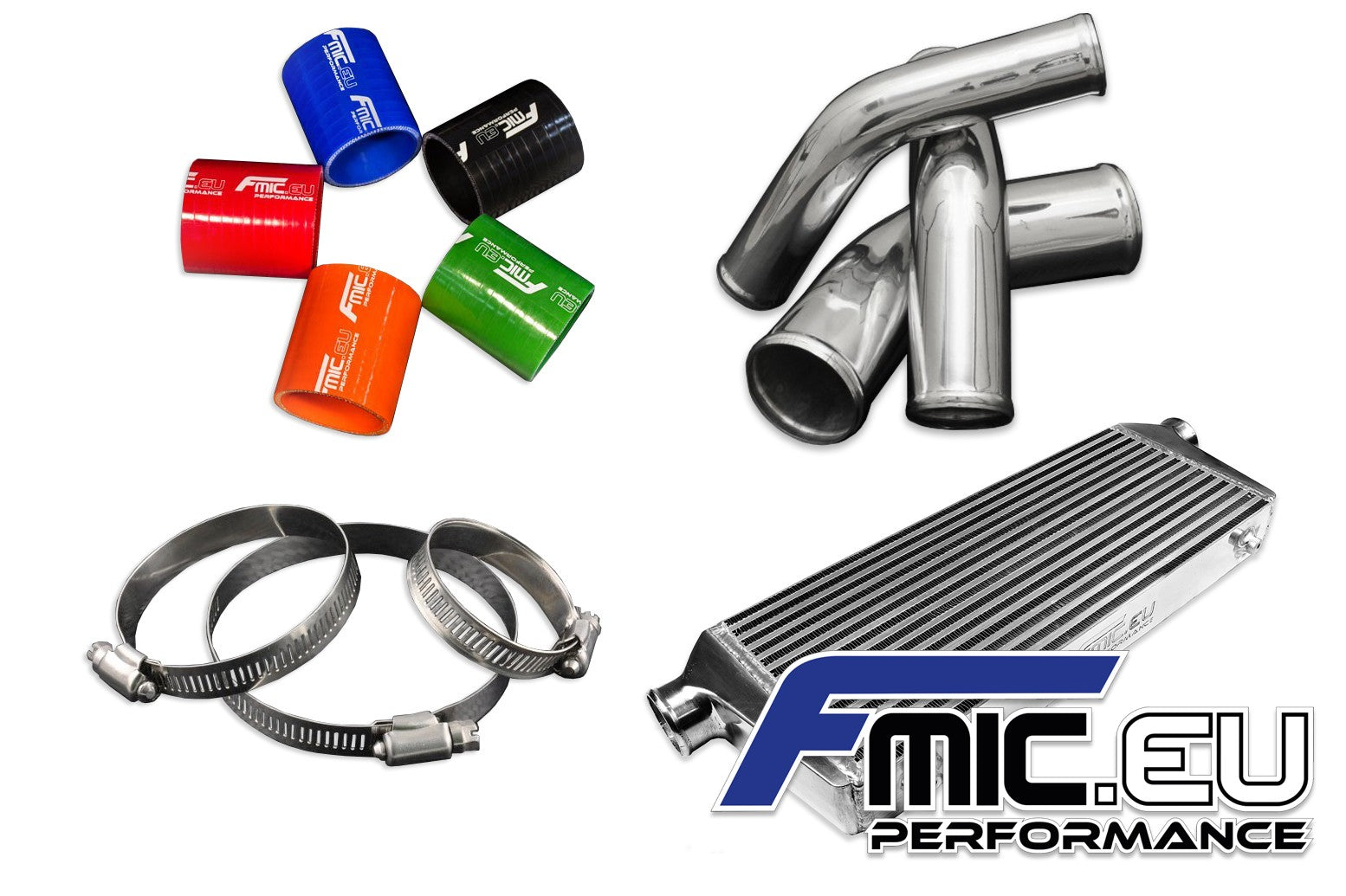 Intercooler BMW E60 530D, 535D, E63 635D, E65 730D Negro JRspec - Imagen 2