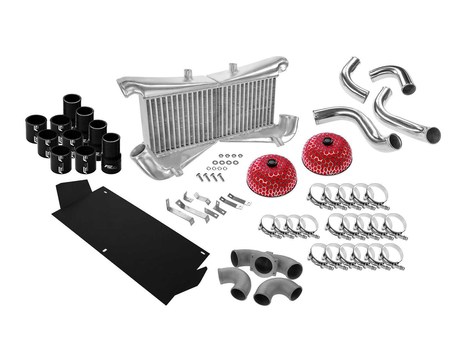 Intercooler Nissan 300ZX Twin Turbo Fairlady Z32 90-96 VQ30DETT Negro - Imagen 3