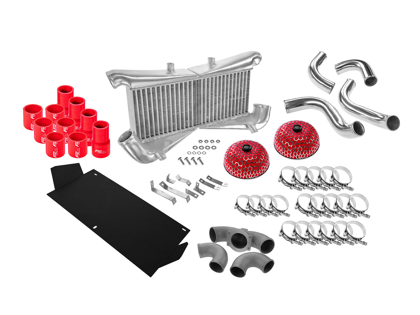 Intercooler Nissan 300ZX Twin Turbo Fairlady Z32 90-96 VQ30DETT Rojo - Imagen 3