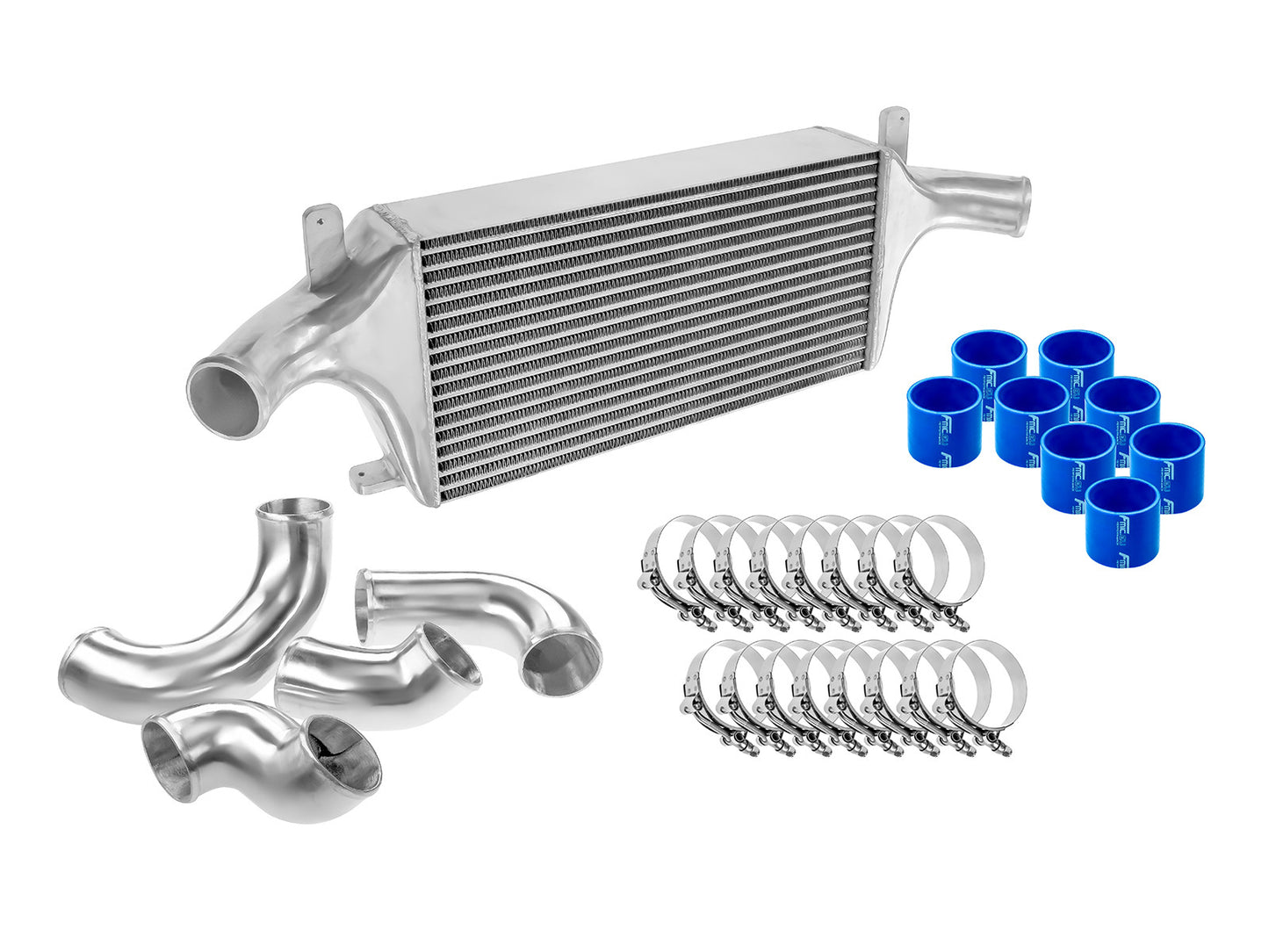 Kit Intercooler Nissan Skyline R33 R34 GTR RB26DETT Azul - Imagen 6