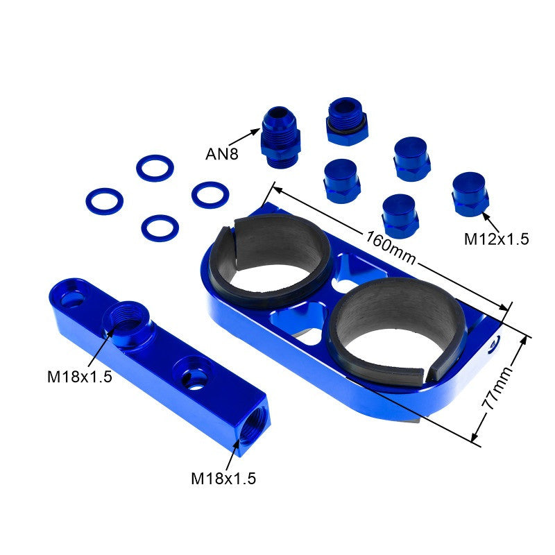 Kit JRspec Montaje Doble para Bomba Bosch - Azul - Imagen 5