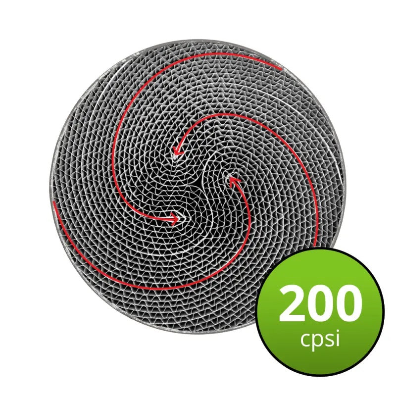 Catalizador Deportivo 200 Euro 4, Capacidad 0.7-2.5 RFC (cpsi) - Imagen 2
