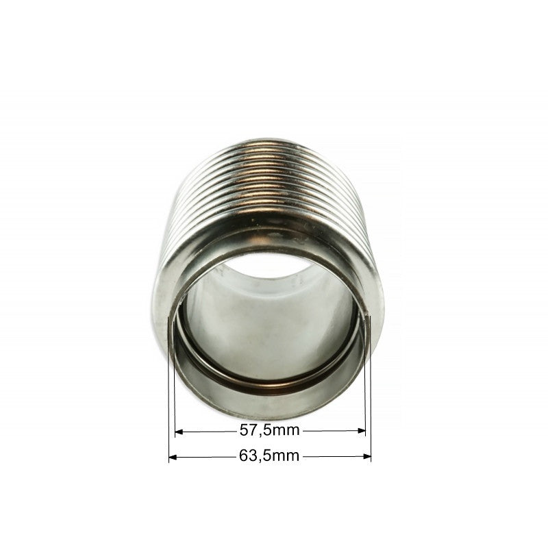Conector Flexible de Escape Direccional, 57mm Diámetro - 76mm Longitud