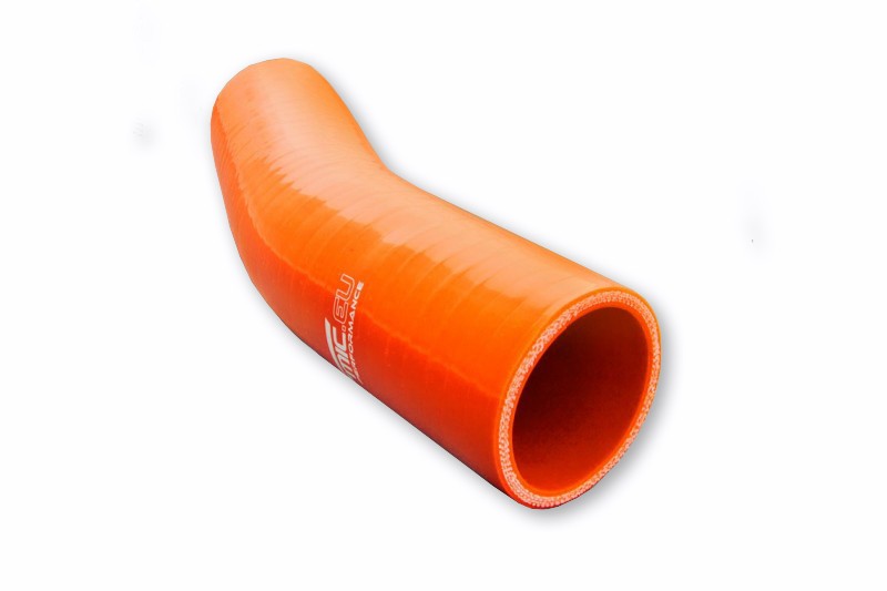 Codo de Silicona 23° 68mm Naranja