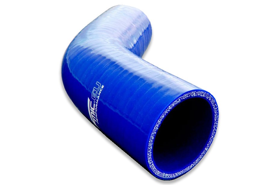 Codo de Silicona 45° 13mm Azul