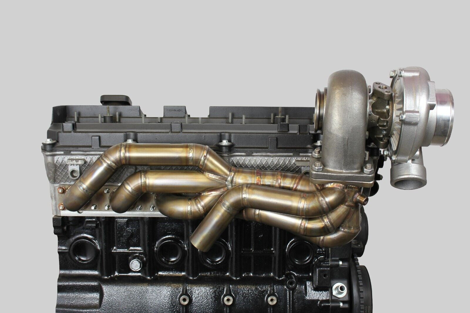 Colector Escape Turbo Inox T3 E36 Top Mount BMW M50 M52 - Imagen 2