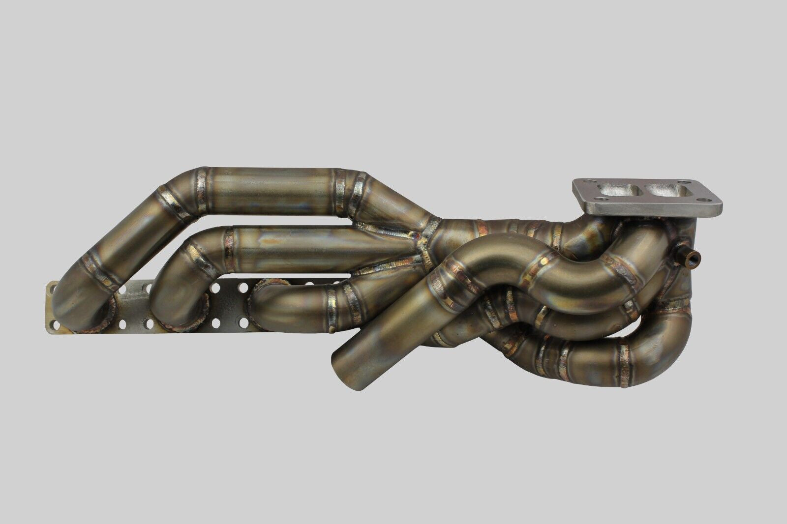 Colector Escape Turbo Inox T3 E36 Top Mount BMW M50 M52 - Imagen 4
