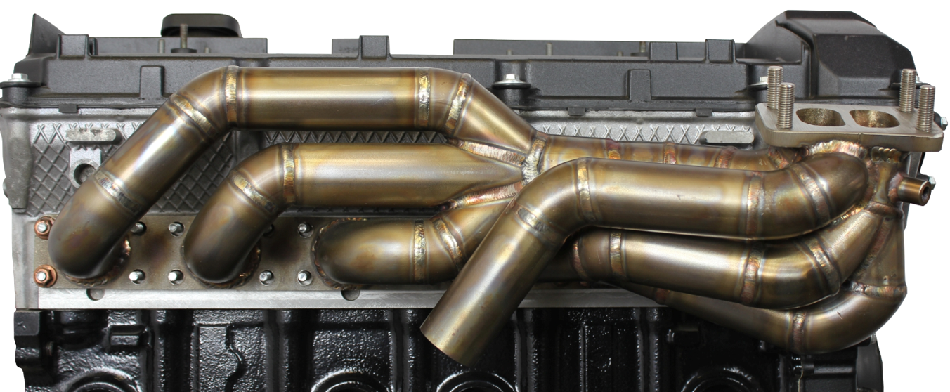 Colector Escape Turbo Inox T3 E36 Top Mount BMW M50 M52 - Imagen 3